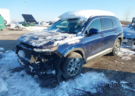 2019 Hyundai Santa Fe Limited из США, поврежденный, VIN 5NMS5CAD8KH024434